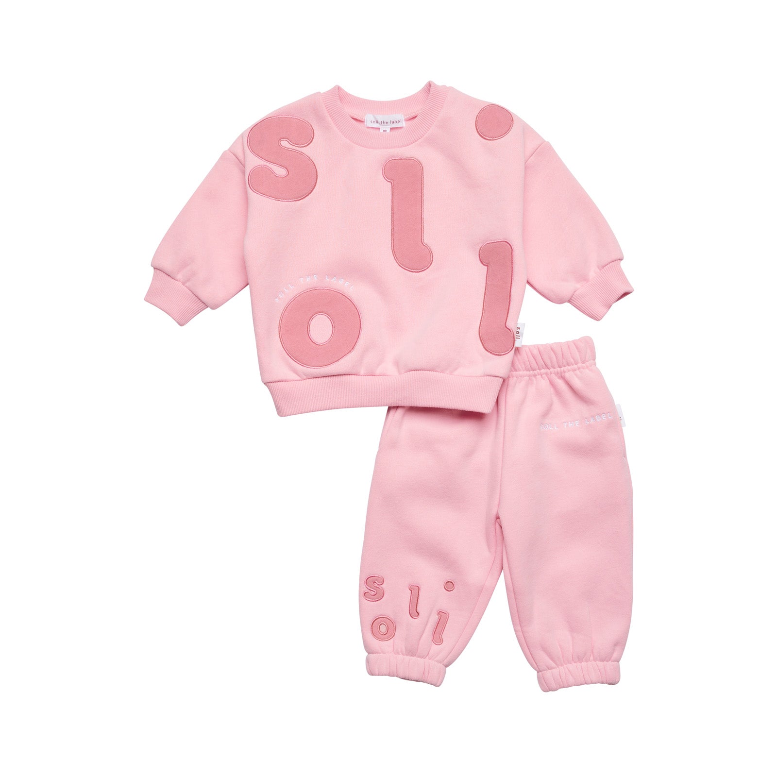 For The Fun Fleece Set - Pink – soll. the label