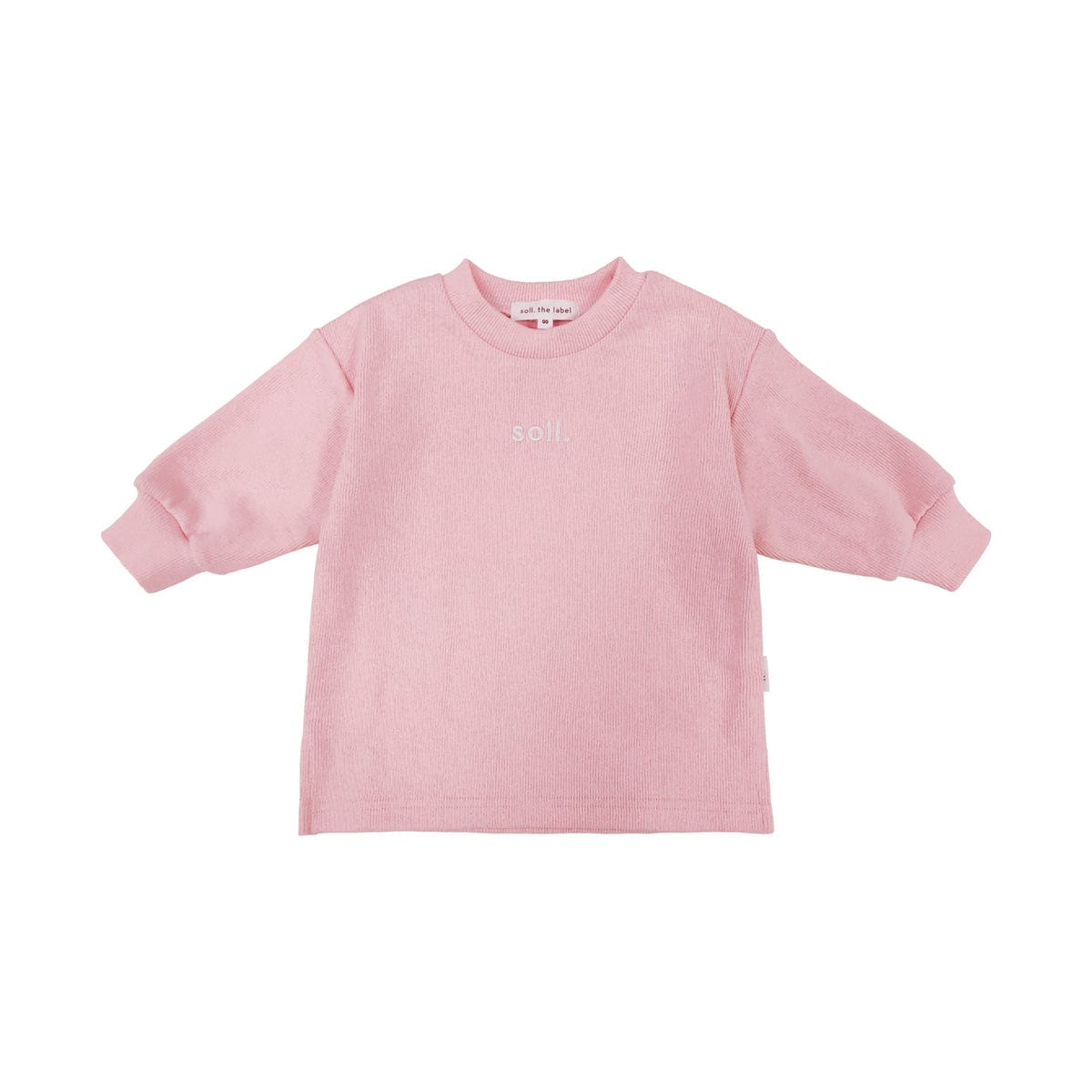 Ribbed Long Sleeve Top -  Pink Comfy Collection 02 soll. the label