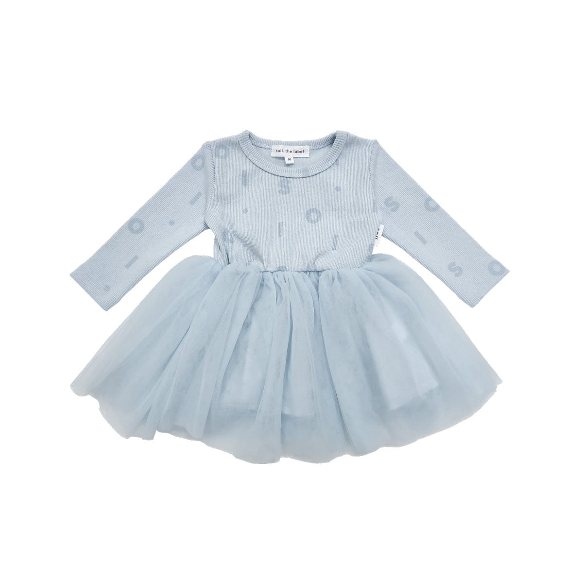 Ribbed Long Sleeve Tutu - Blue Comfy Collection 02 soll. the label