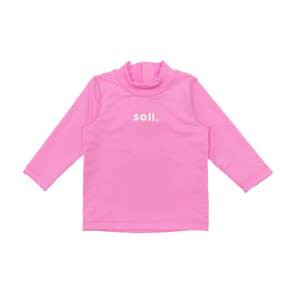 Soll Long Sleeve Swim Vest - Pink swimwear soll. the label
