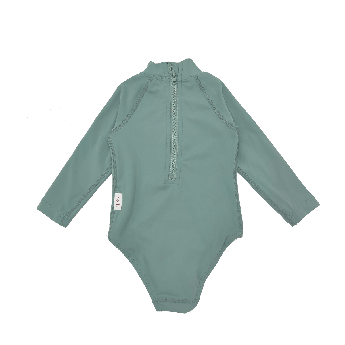 Soll Swim Long Sleeve One Piece - Dark Sage swimwear soll. the label