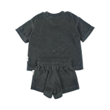 Kids Terry Towel Set - Charcoal