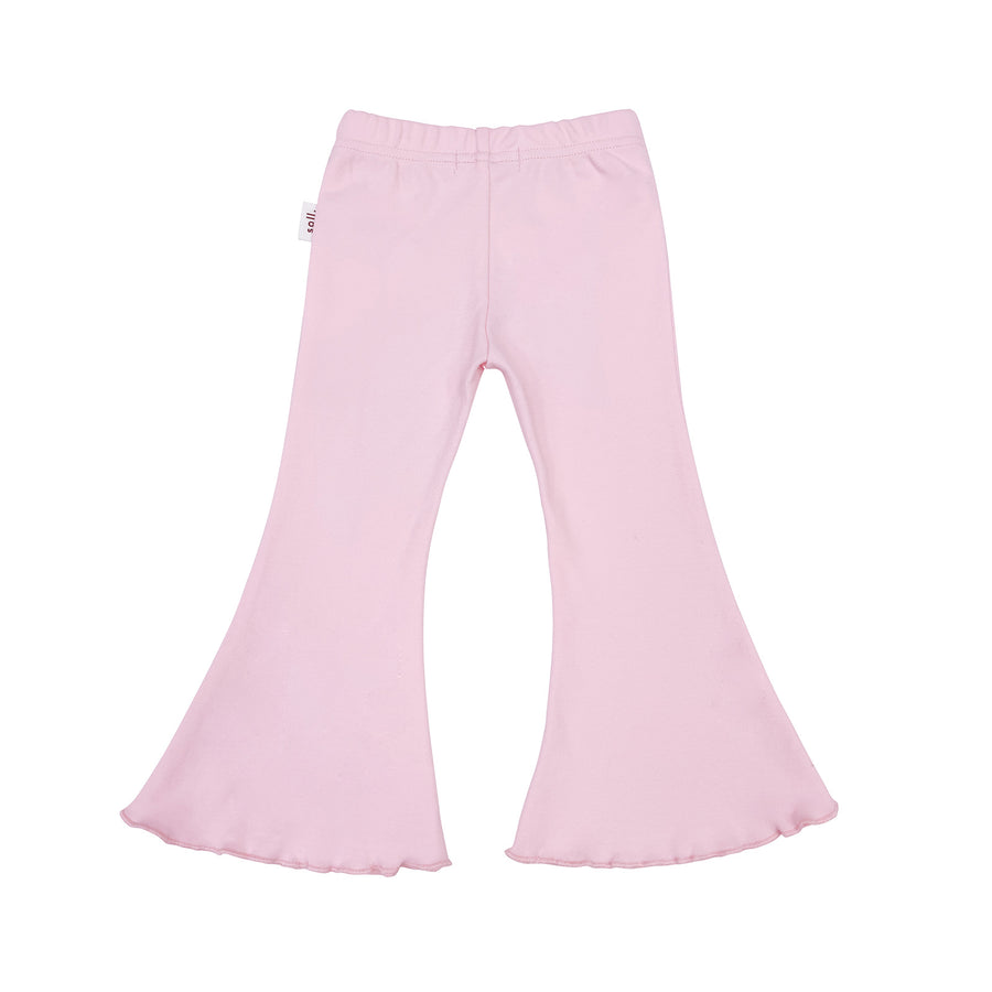Stretch Cotton Flares - Pink