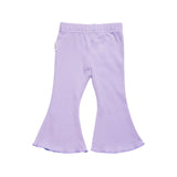 Stretch Cotton Flares - Lilac