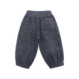 Corduroy Bubble Pants - Charcoal