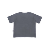 Soll Kids Logo Tee - Charcoal
