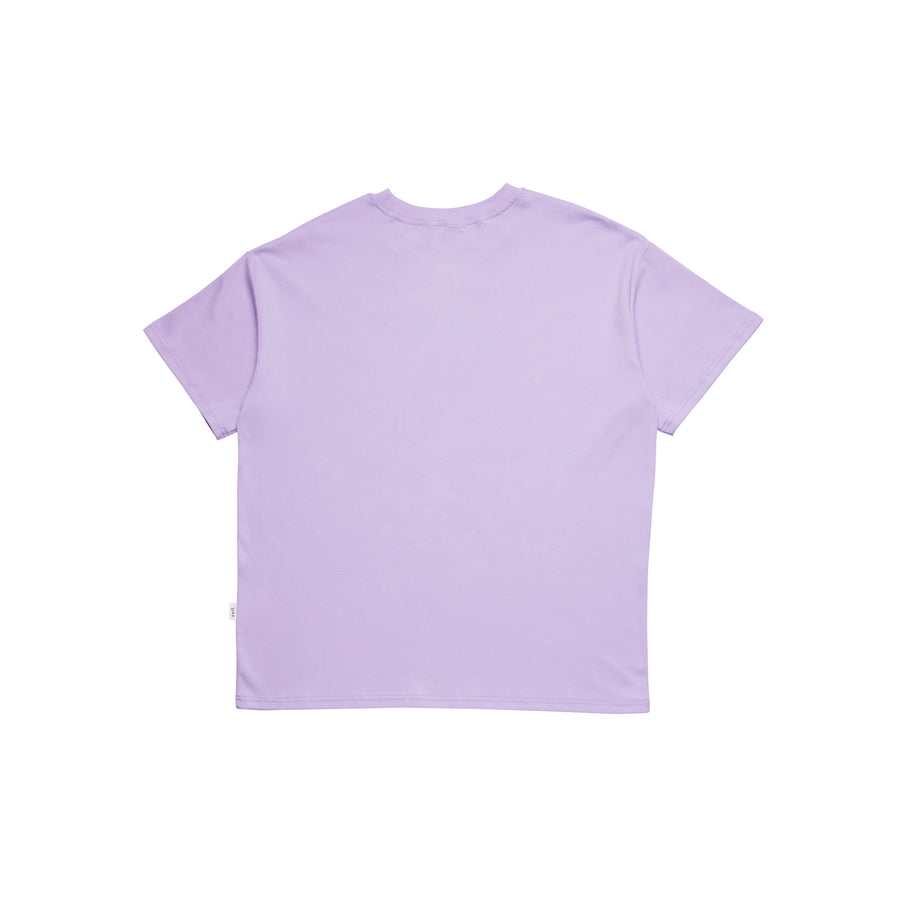 Adults Soll Embroidered Tee - Lilac