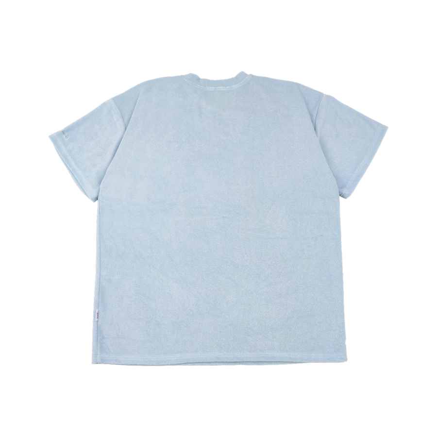 Adults Terry Towel Tee - Blue