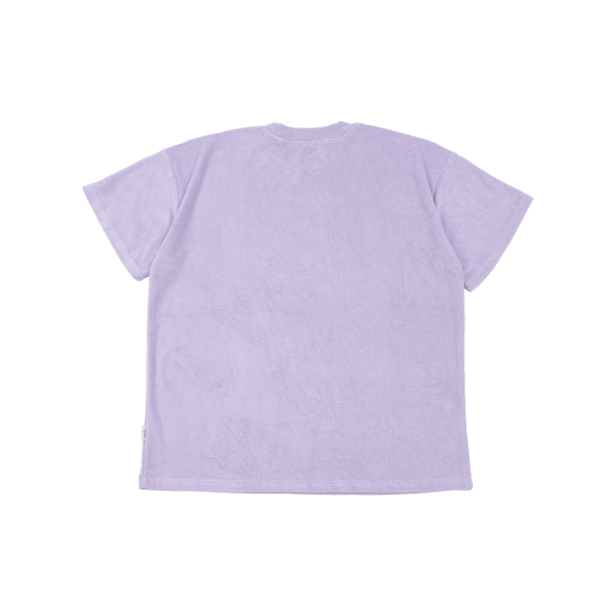 Adults Terry Towel Tee - Lilac