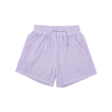 Adults Terry Towel Shorts - Lilac