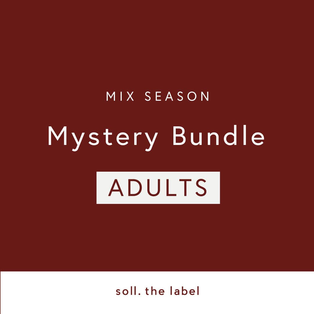 3 for $100 Mystery Bundle - Mixed Season | Adult bundle soll. the label