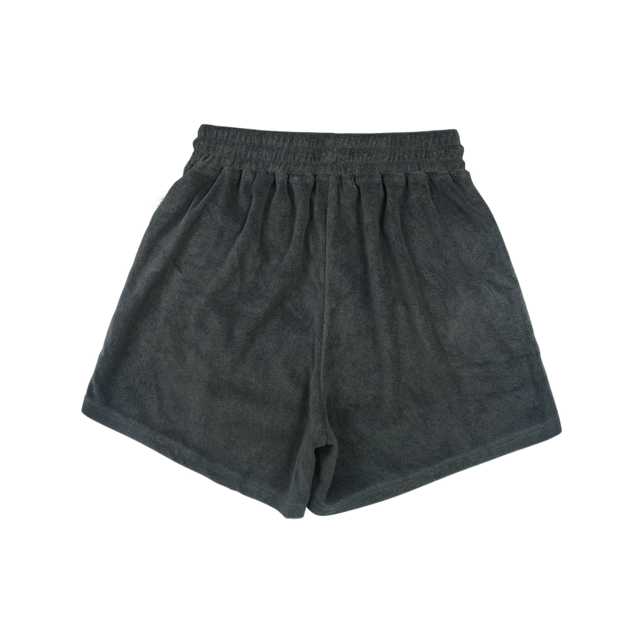 Adults Terry Towel Shorts - Charcoal