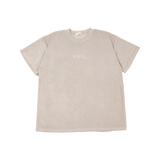 Adults Terry Towel Tee - Oat