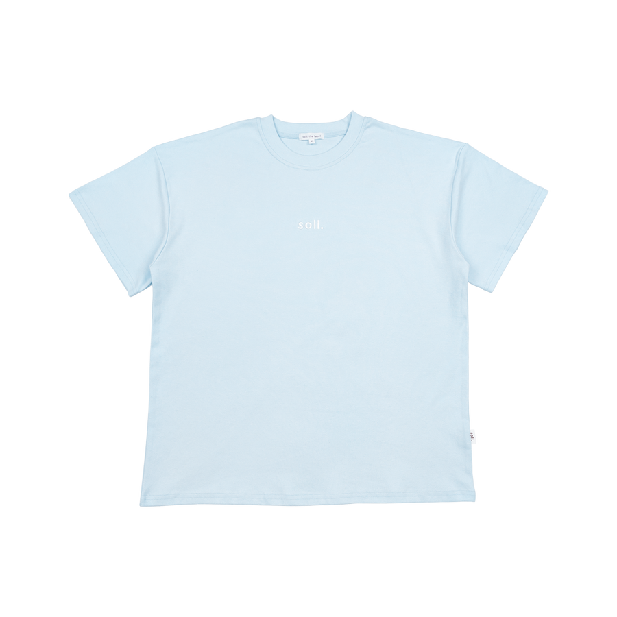 Adults Stretch Cotton Tee - Blue