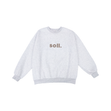 Adults Wooley Soll Jumper - Grey/Beige