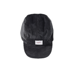 Corduroy Panel Cap - Charcoal