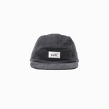 Corduroy Panel Cap - Charcoal