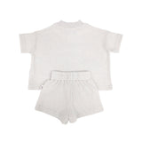 Kids French Terry Set - Speckle Back
