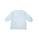 Kids Stretch Cotton Long Sleeve - Blue