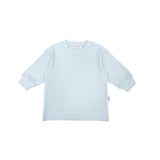 Kids Stretch Cotton Long Sleeve - Blue