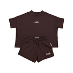 Kids Stretch Cotton Set - Chocolate