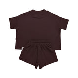 Kids Stretch Cotton Set - Chocolate Back