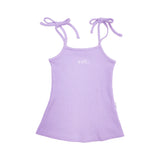 Kids Waffle Dress - Lilac