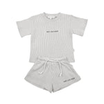 Kids Waffle Set - Grey