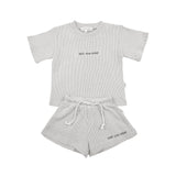 Kids Waffle Set - Grey