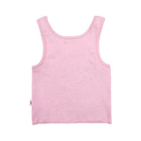 Adults Ribbed Singlet - Pink