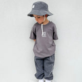 Soll Kids Logo Tee - Charcoal