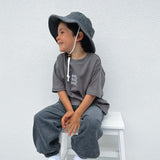 Soll Kids Logo Tee - Charcoal
