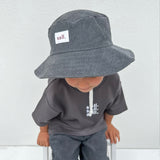 Soll Kids Logo Tee - Charcoal