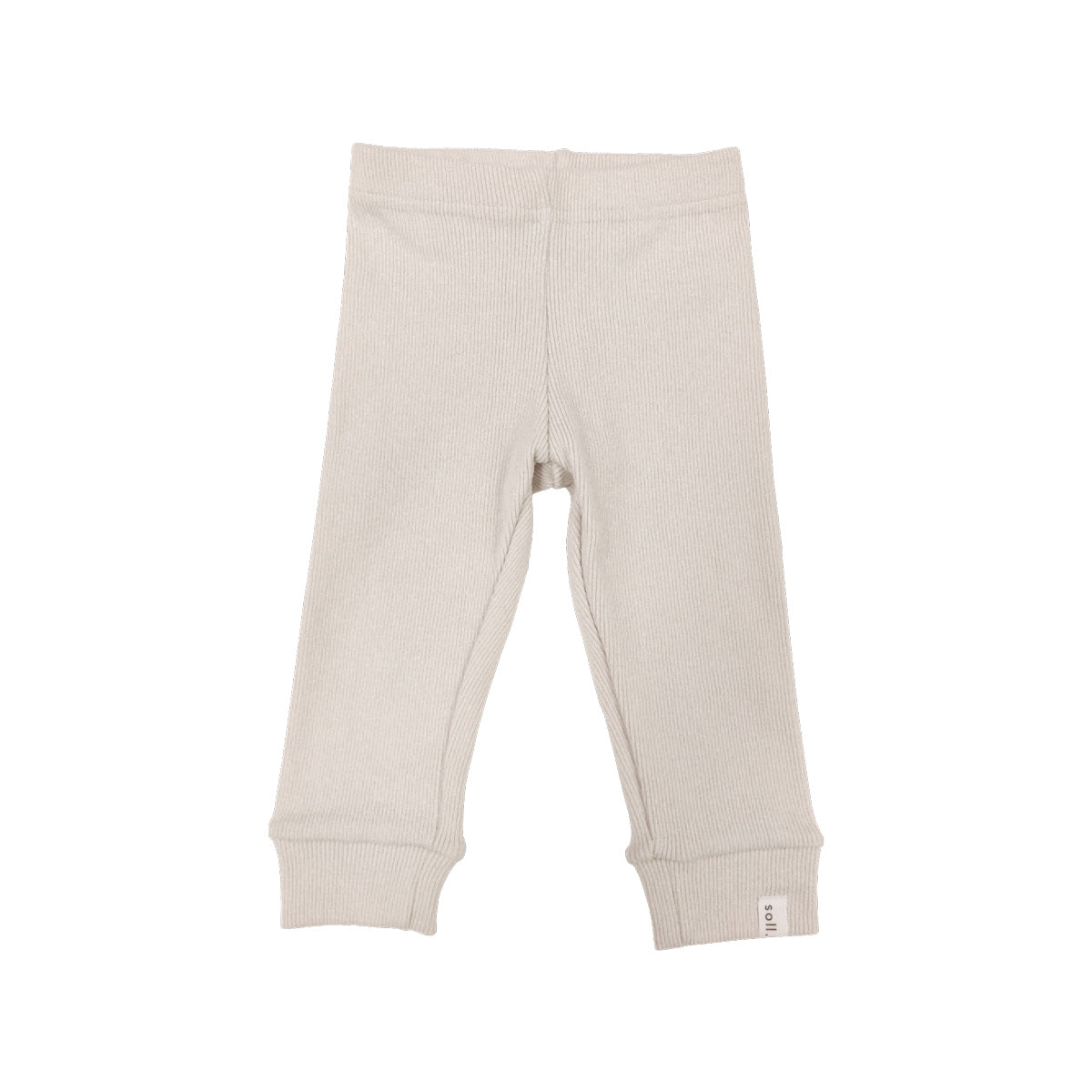 Ribbed Leggings - Beige