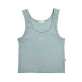 Adults Ribbed Singlet - Sage