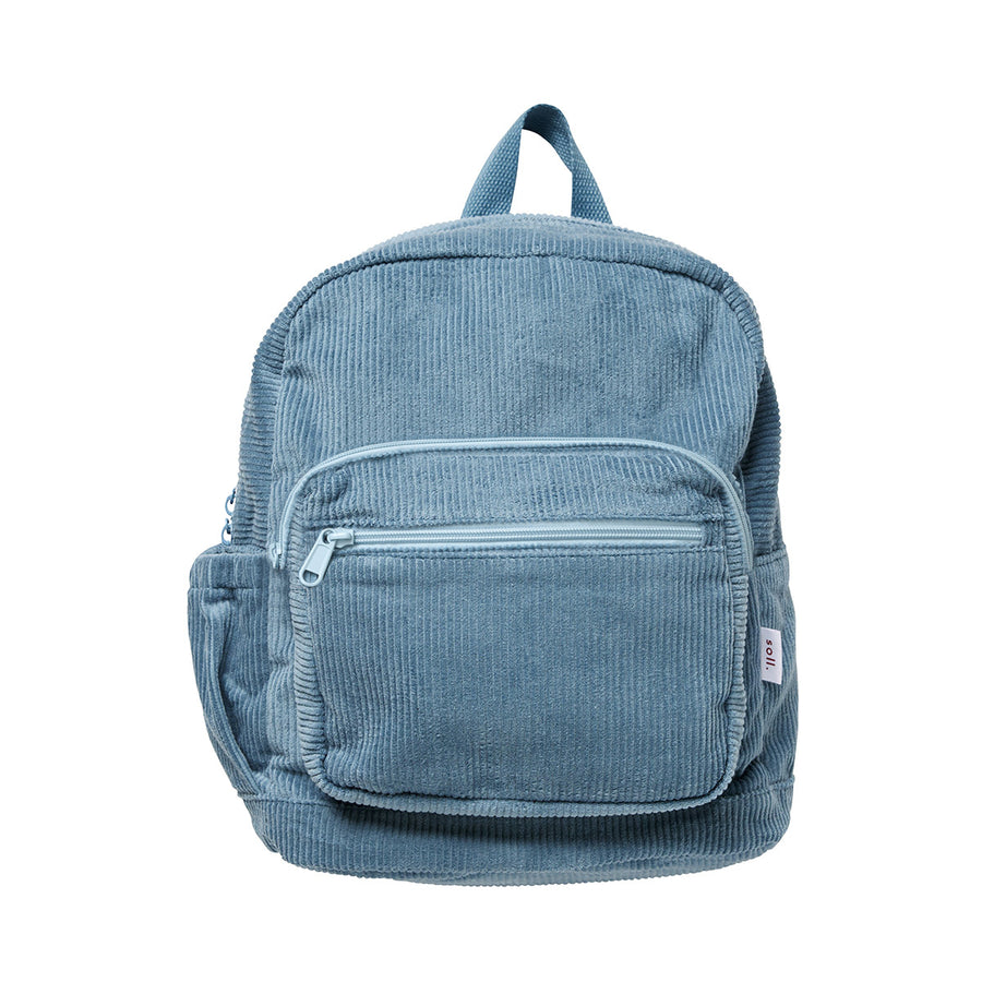 Corduroy Backpack - Blue