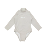 Soll Swim Long Sleeve One Piece - Oat