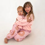 Kids Stretch Cotton Long Sleeve - Pink