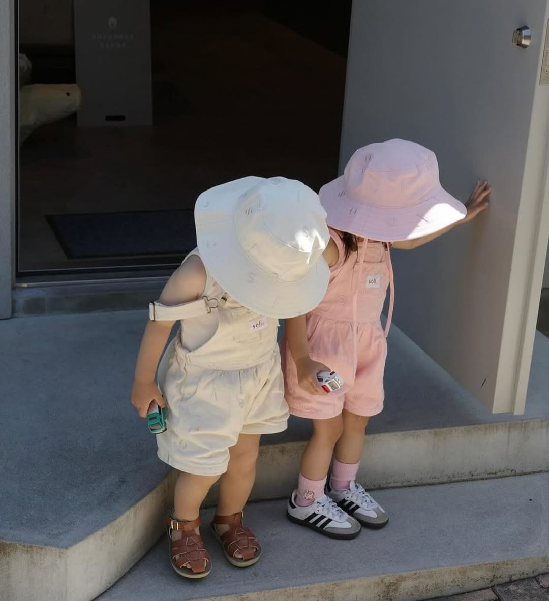 Soll Pattern Bucket Hat - Pink