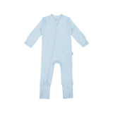 Soll Pattern Zip Bodysuit - Blue