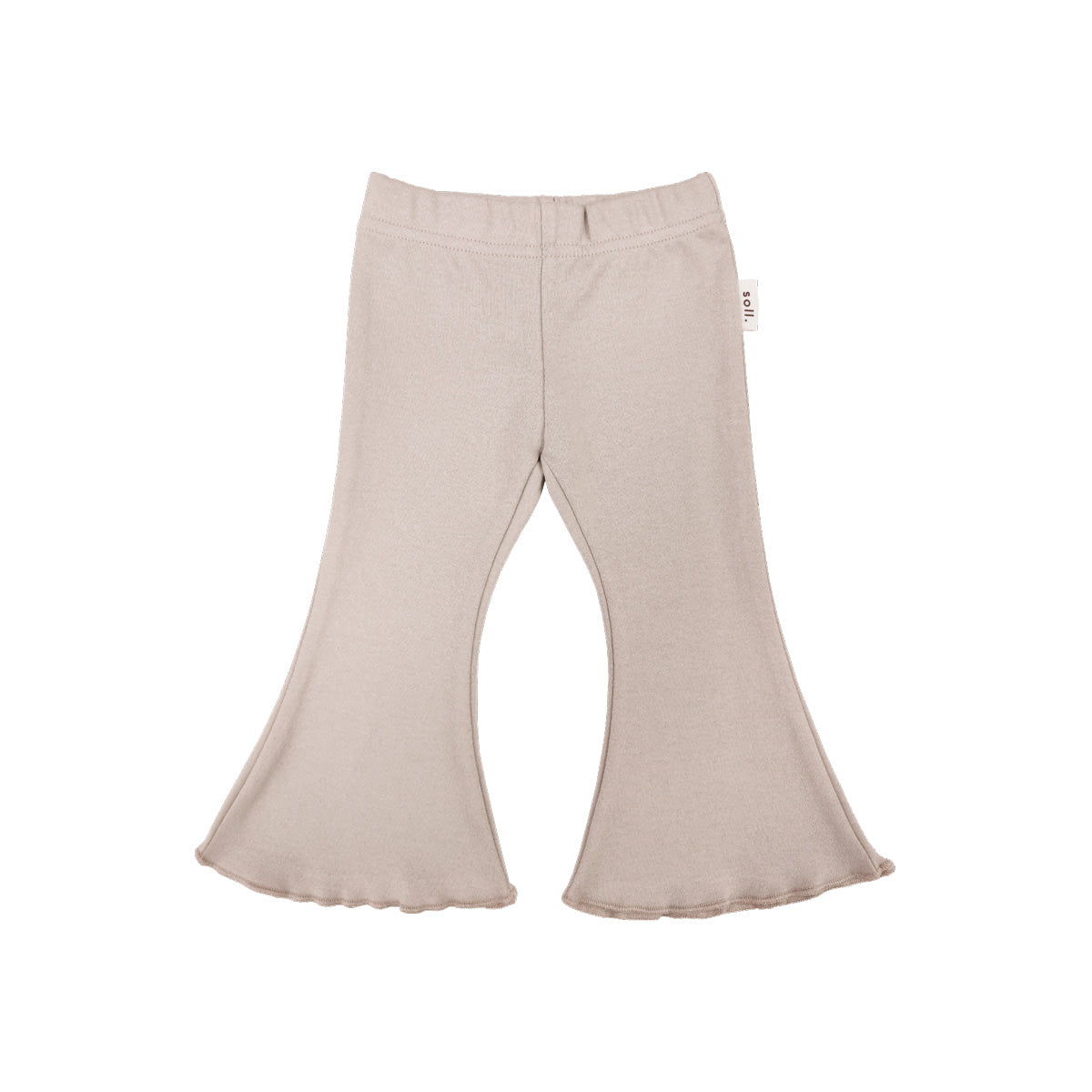 Stretch Cotton Flares - Beige