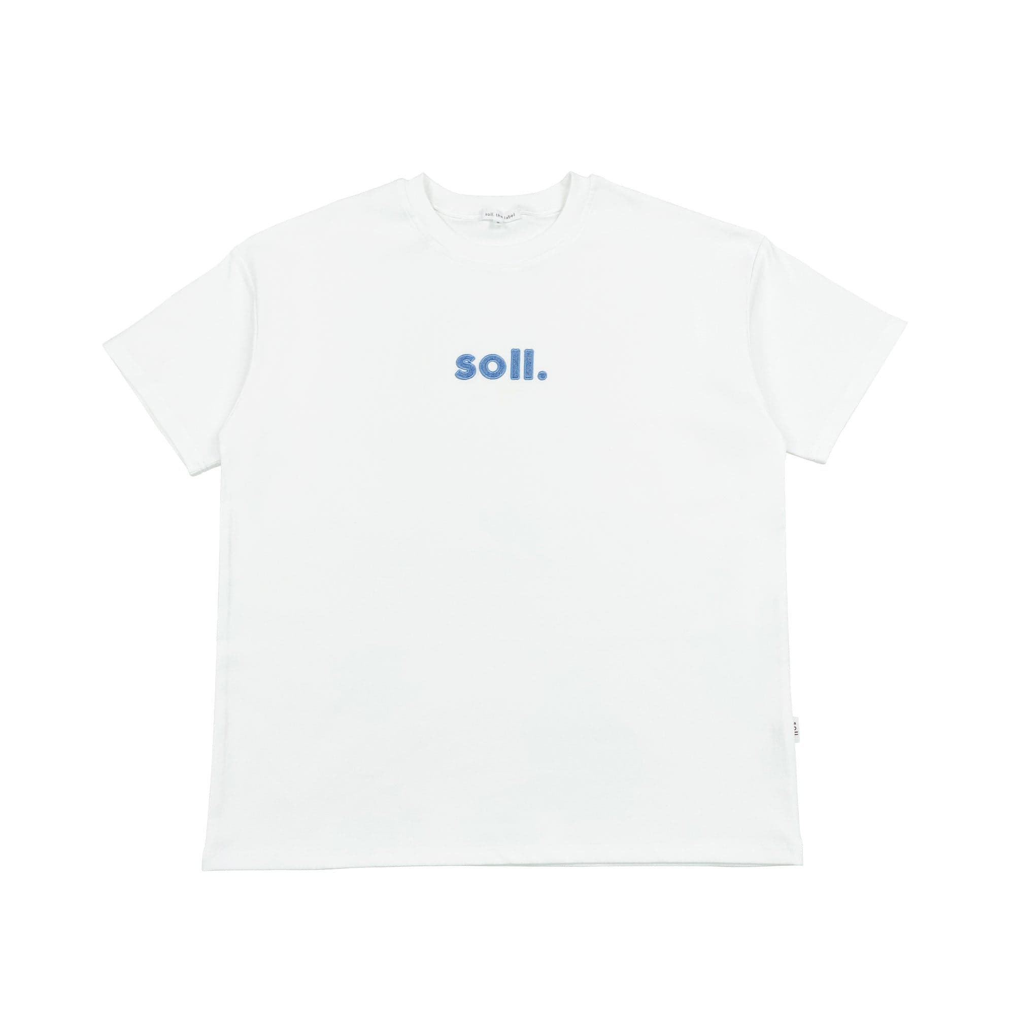 Adults Soll Denim Logo Tee - Original denim soll. the label