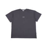 Adults Stretch Cotton Tee - Charcoal summer 03 collection soll. the label