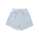 Adults Terry Towel Shorts - Blue summer 02 collection soll. the label