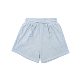 Adults Terry Towel Shorts - Blue summer 02 collection soll. the label
