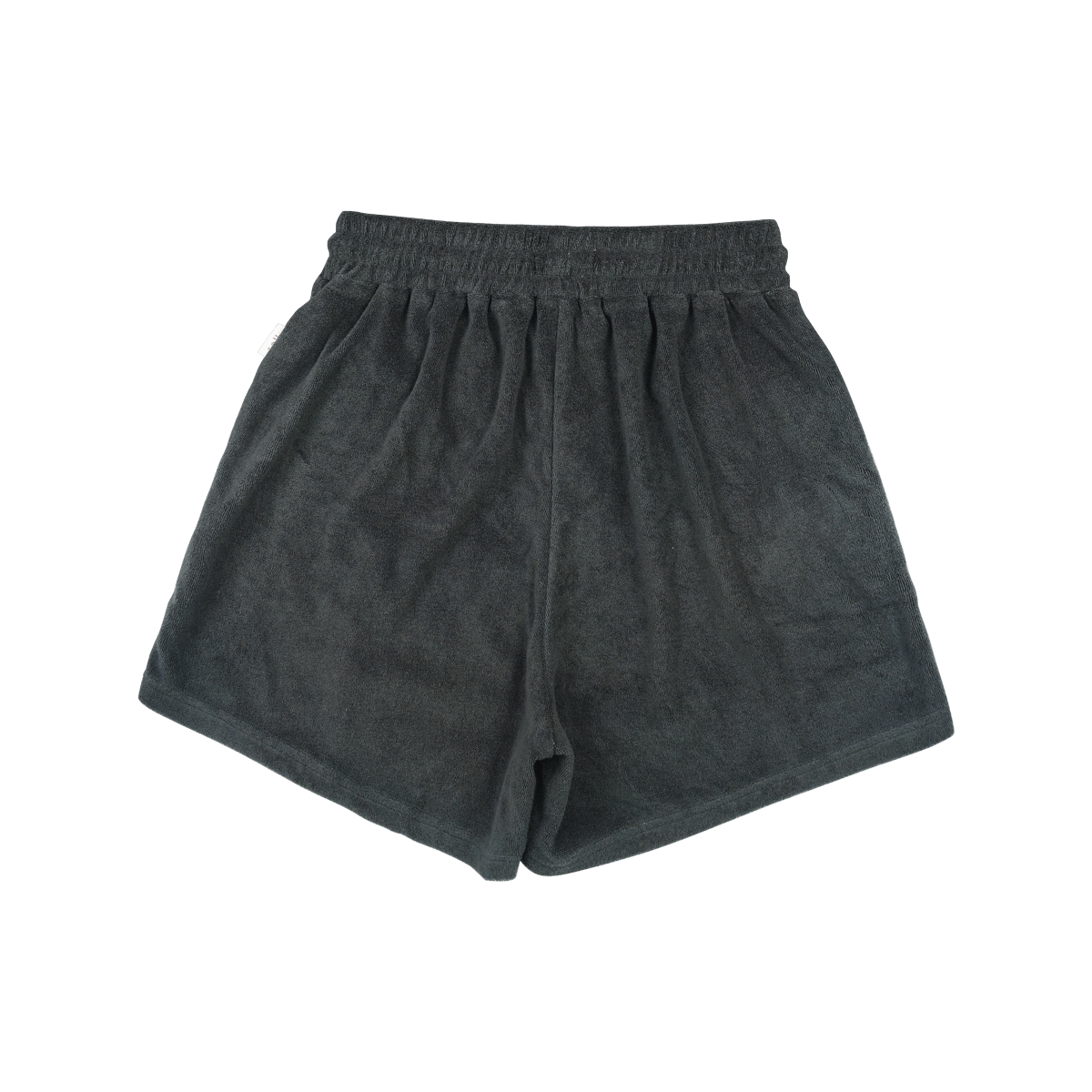 Adults Terry Towel Shorts - Charcoal summer 02 collection soll. the label