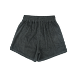 Adults Terry Towel Shorts - Charcoal summer 02 collection soll. the label