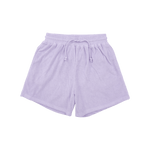 Adults Terry Towel Shorts - Lilac summer 02 collection soll. the label