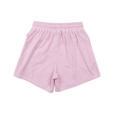 Adults Terry Towel Shorts - Pink summer 02 collection soll. the label