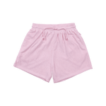 Adults Terry Towel Shorts - Pink summer 02 collection soll. the label